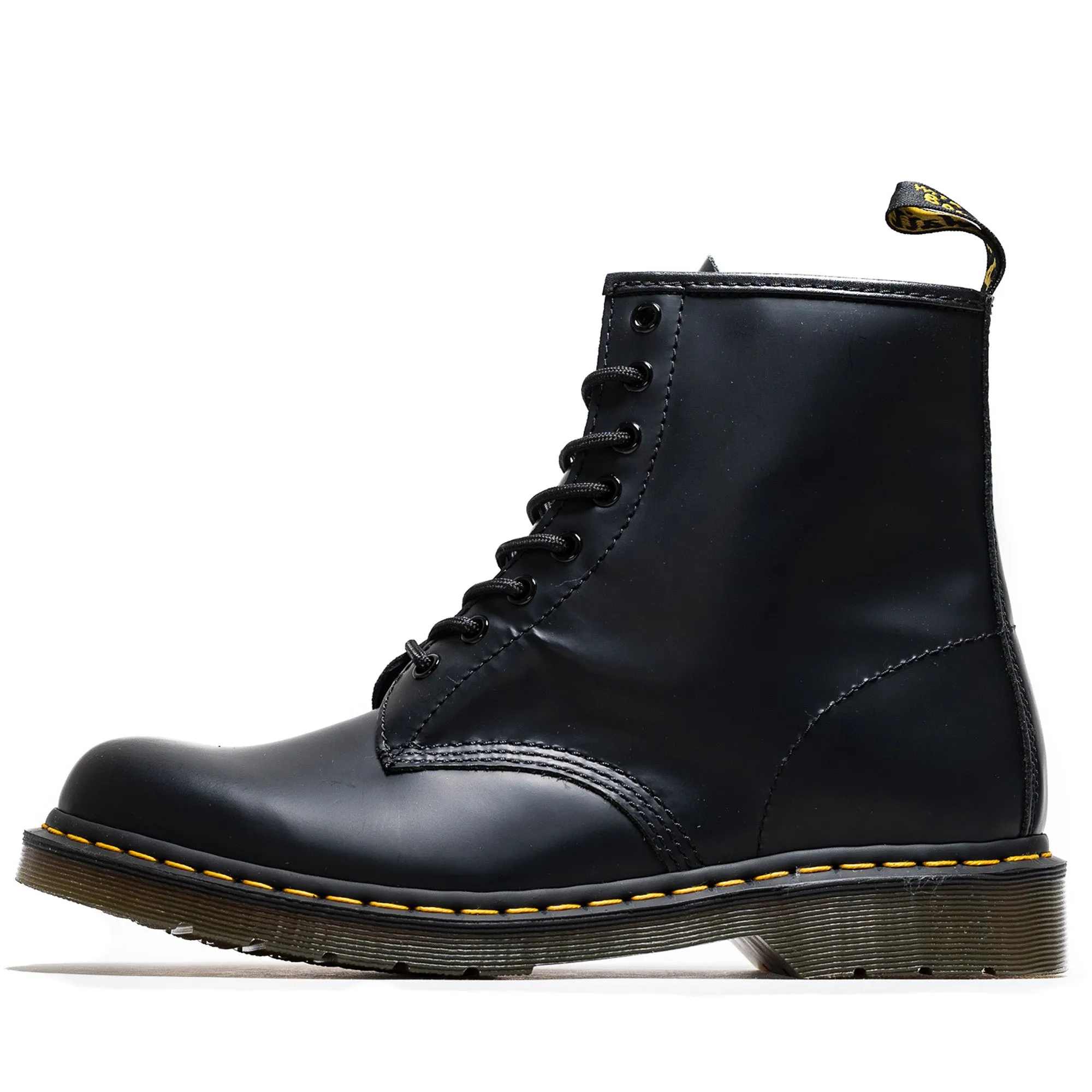 Dr. Martens 1460 Smooth Leather Boot - Black Firm Hold Waterproof Cold Weather Commuter