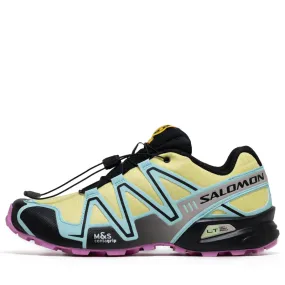 Salomon Speedcross 3 - Yellow Iris/Iced Aqua low - profile sole