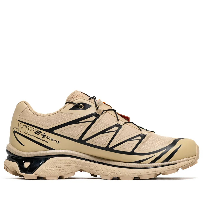 Quality Construction running in a ski resort area shoes Salomon XT-6 Gore-Tex - Safari/Black
