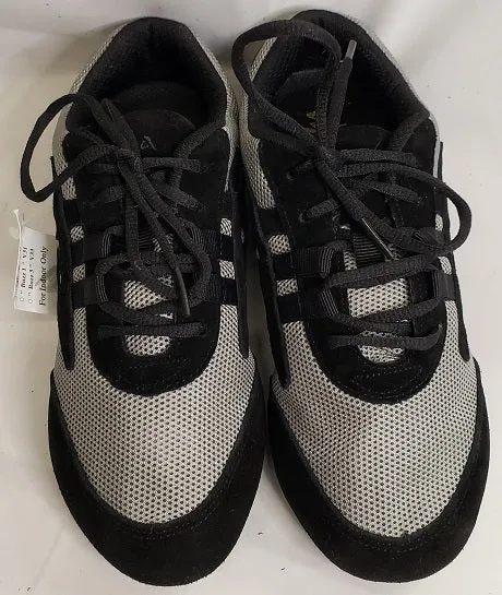 Park Day Salsero -- Full Suede Sole Dancesneaker -- Grey/Black