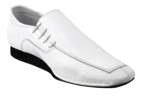 Sancho -- Unisex Side Tie Salsa Oxford -- White Foot Support Trend Hot