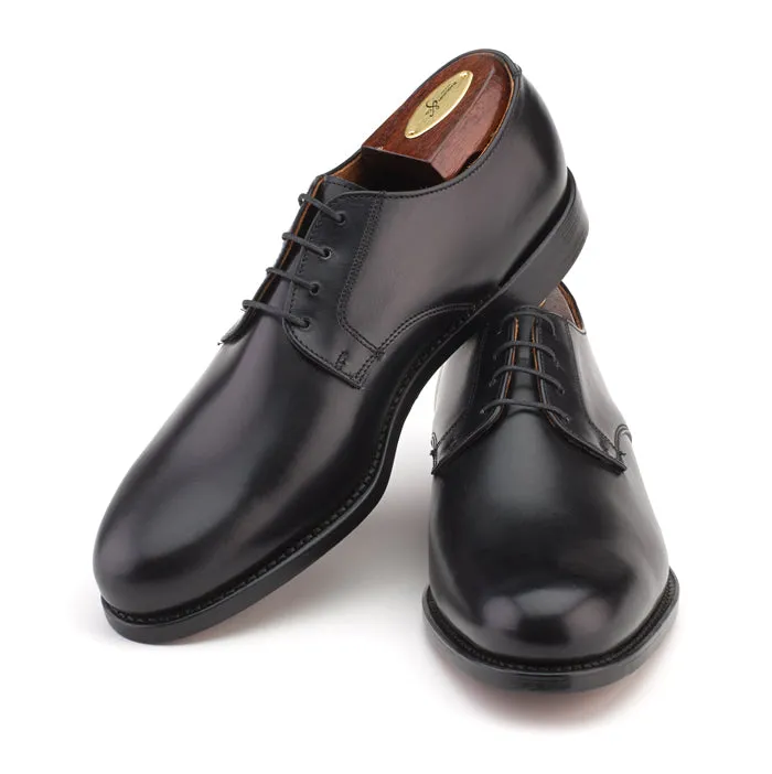 Smart Casual Oxfords Comfort Fit Versatile User Sanford Blucher - Black Calf