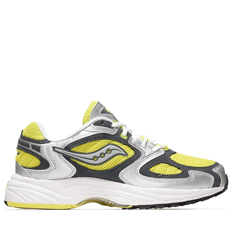 Saucony Grid Jazz 9 - Yellow/Silver sweat - management shoes rural running shoe operation