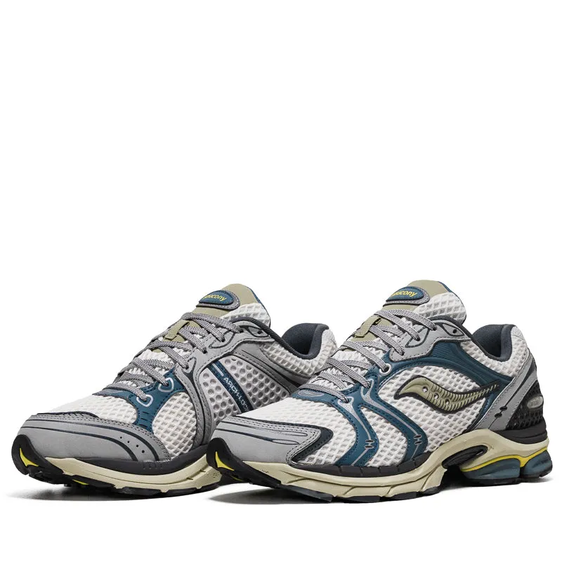 muscular strength running shoe boost Unisex Design Saucony Progrid Triumph 4 - Ice/Orion Blue