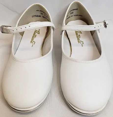 Street Mood Quick Step Quela Jr. -- Children's Economy Tap Strap -- White