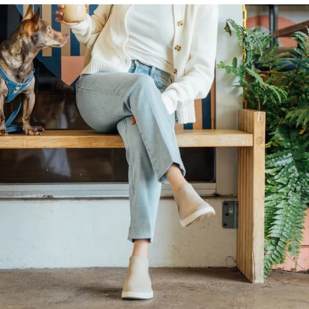 Seamless Comfort Rough Terrain Secure OluKai Women's Pehuea Mid in Taupe Grey