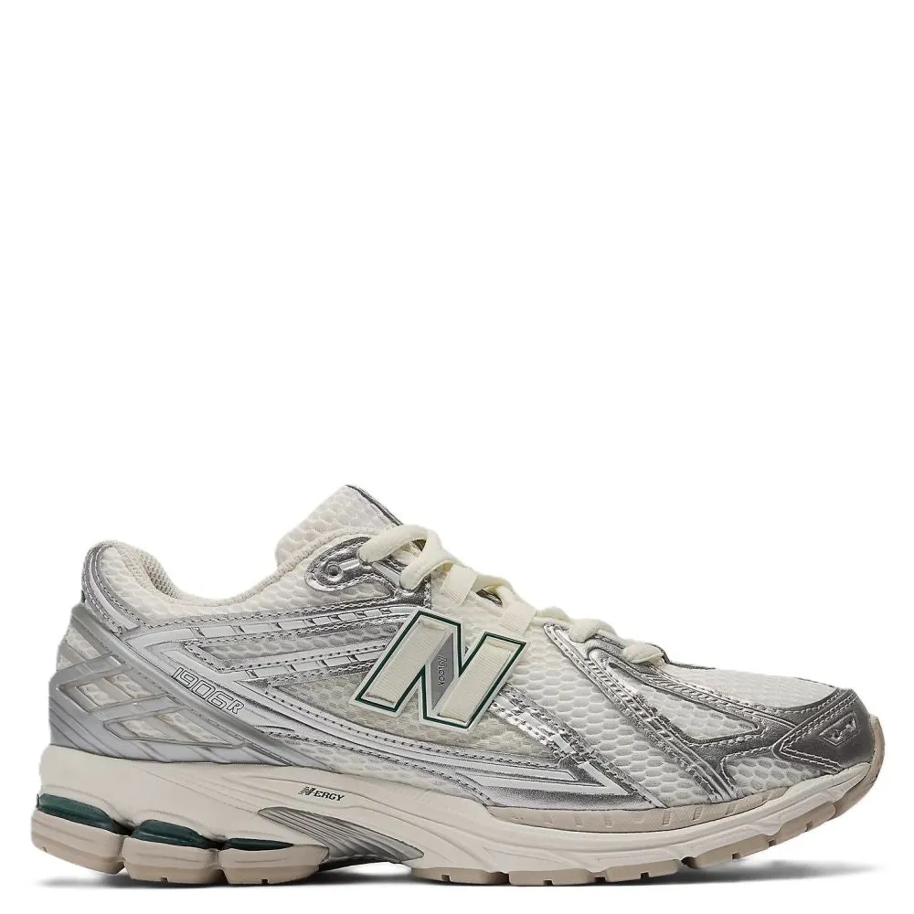 Easy Glam Sexy Stiletto Shoes New Balance 1906R in Silver Metalic with Sea Salt and New Spruce