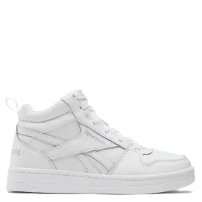 Mesh Upper Party Mood Reebok Youth Royal Prime Mid 2 in Footwear White