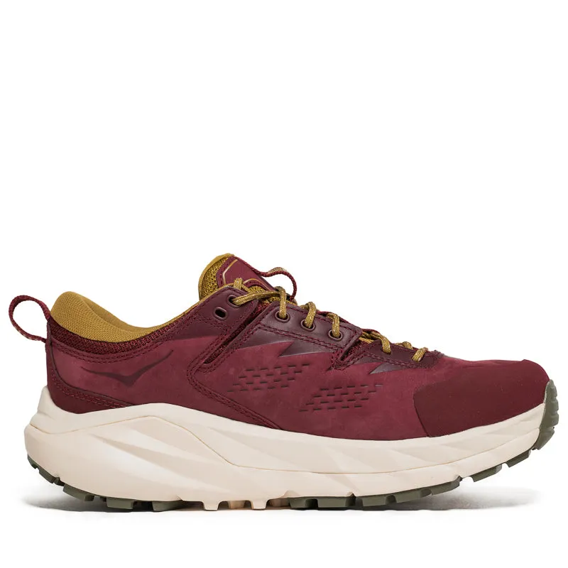Hoka Kaha Low GORE-TEX TP - Varsity Burgundy/Alabaster smooth - lining