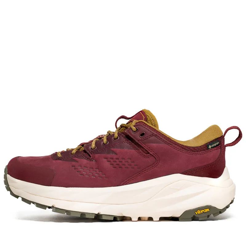 Hoka Kaha Low GORE-TEX TP - Varsity Burgundy/Alabaster runner