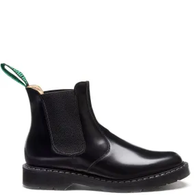 Eco Material Rural Traveler Breathable fabric Shock Absorbing Solovair Dealer Boot in Black Hi-Shine