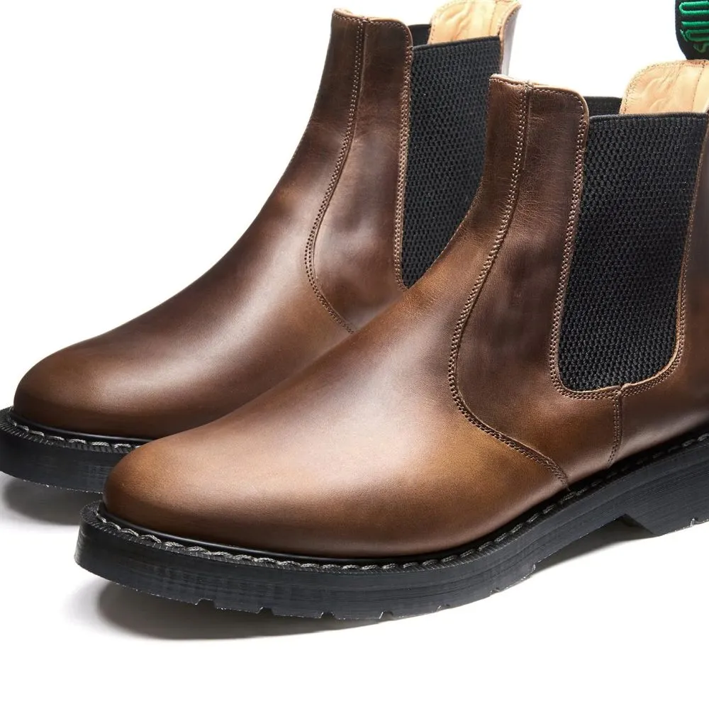 Sharp Look Shock dispersion Solovair Dealer Boot in Gaucho Crazy Horse