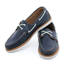 Dirigo Boat Shoe - Navy midsole