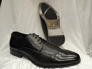 Ralph -- Men's Dress Oxford  -- Black Light Step Smart Style