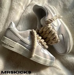 Stretchable Custom LV8 Rope Airforce 1