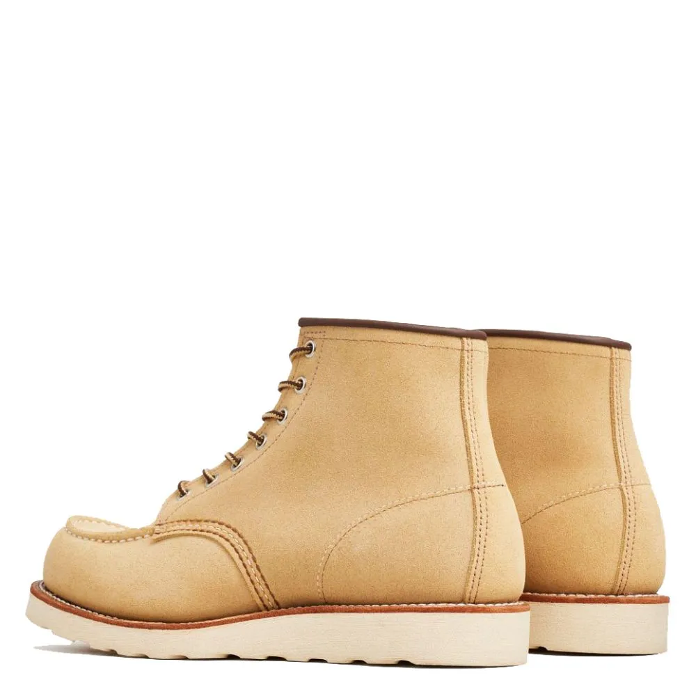 Durable Layer Padded Interior Mountain Climber Red Wing Men's Classic 6 Inch Moc 8833 in Hawthorne Abilene Leather (D Width)) Thermal Form