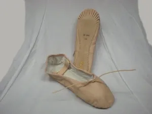 Economy Dansoft -- Leather Full Sole Ballet -- Pink Slip Resistant Modern Commuters Spring Jump