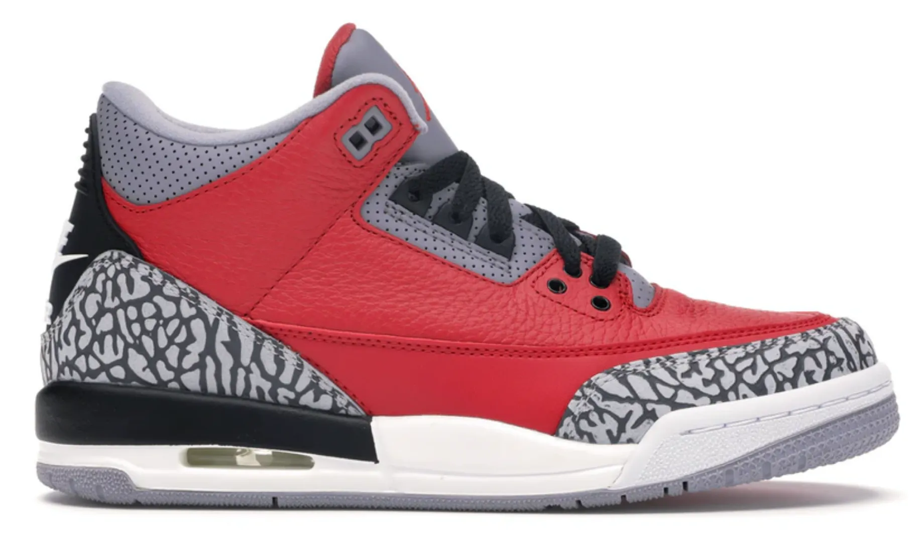 Anti Odor Busy Professionals Teen Edge Jordan 3 Retro SE Fire Red Cement (GS)