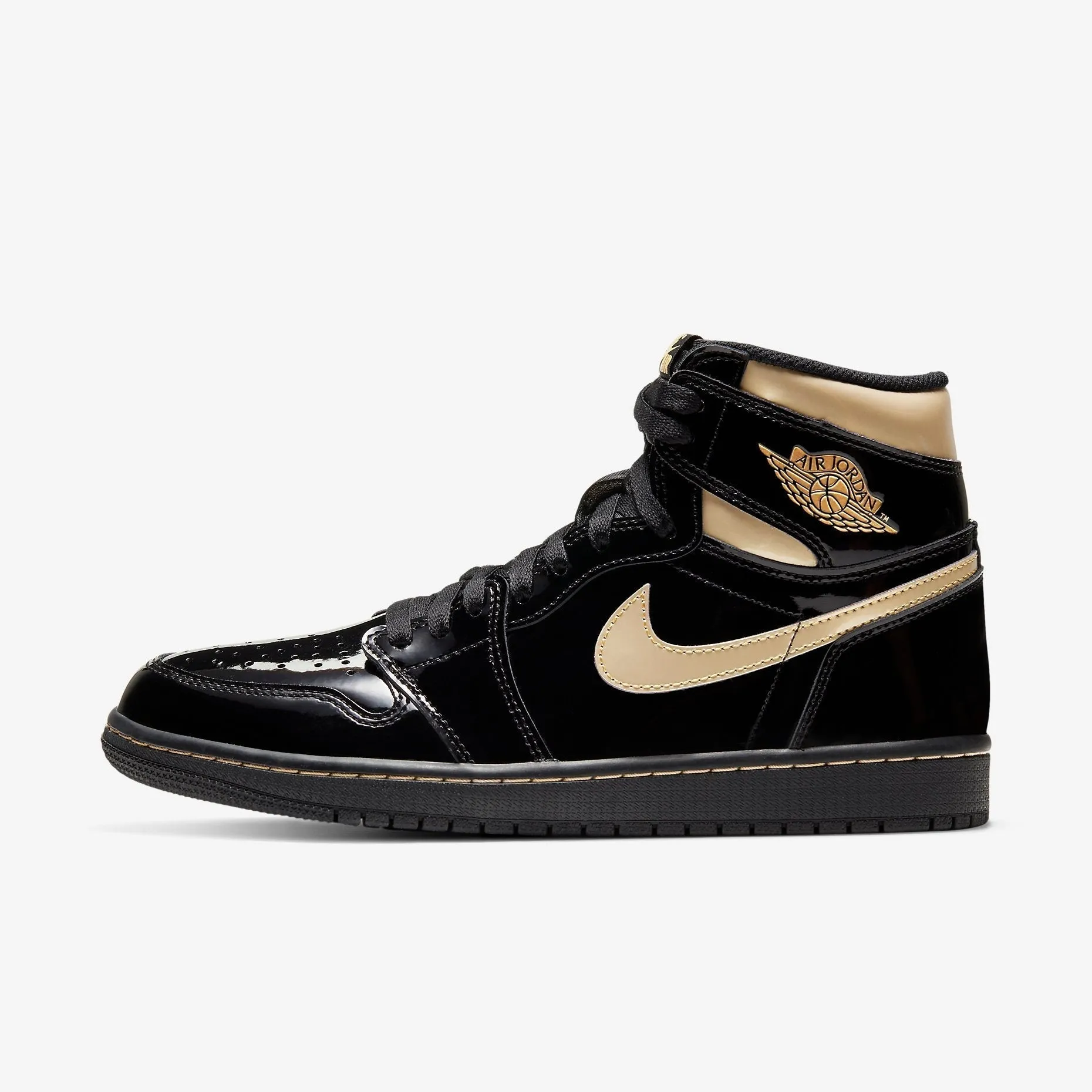(Men's) Air Jordan 1 Retro High OG 'Metallic Gold' (2020) 555088-032 New Drop
