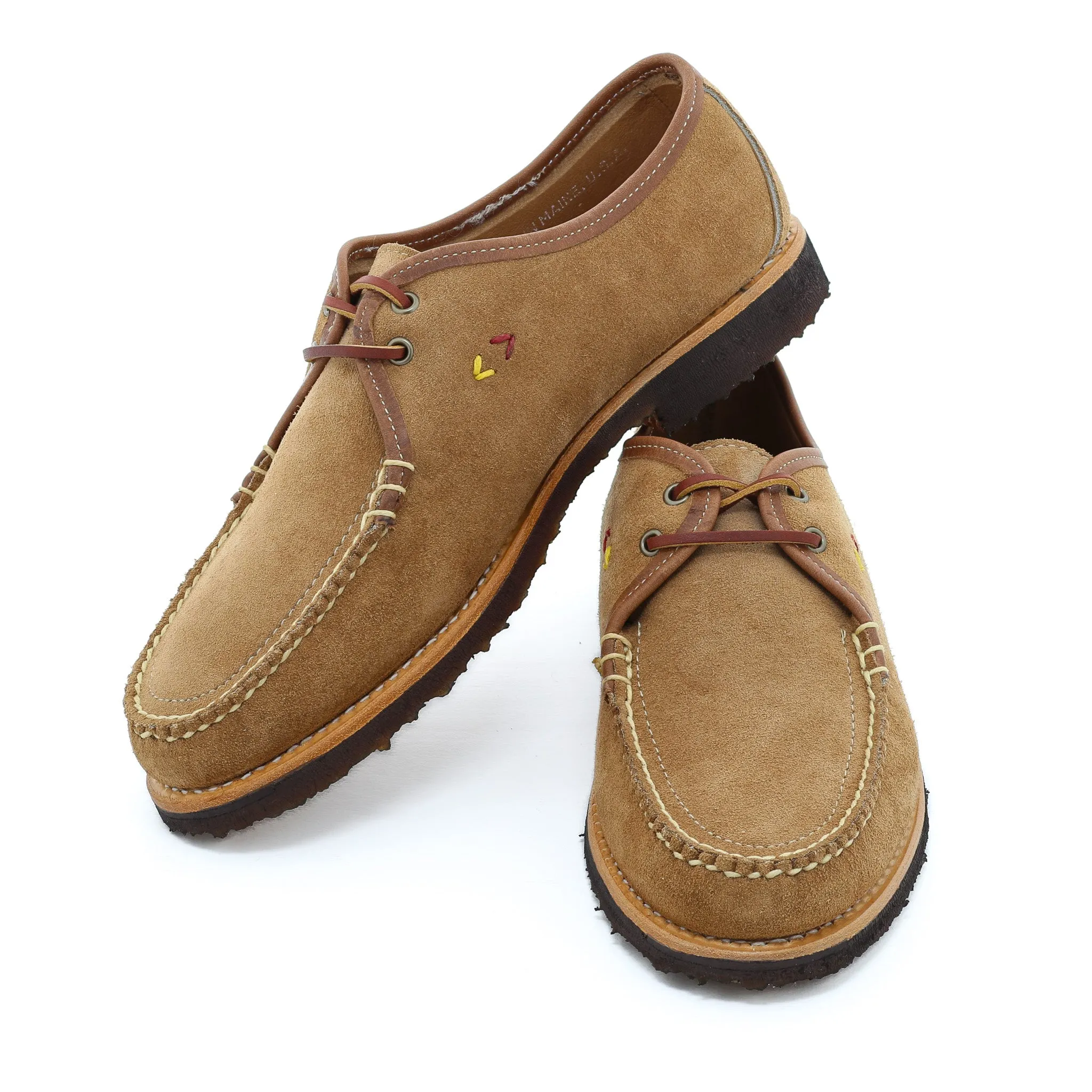 Weekend Look Bold Oxfords Casco Derby - Khaki Orion Fleshout