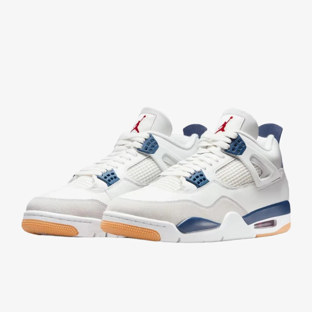 (Men's) Air Jordan 4 Retro SP x Nike SB 'Navy Blue' (2025) DR5415-100 Ultra-modern Stretchy sole Non Slip Outsole Patterns