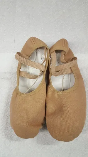 Story Glow Wendy -- Canvas Split Sole Ballet -- Jazzy Tan