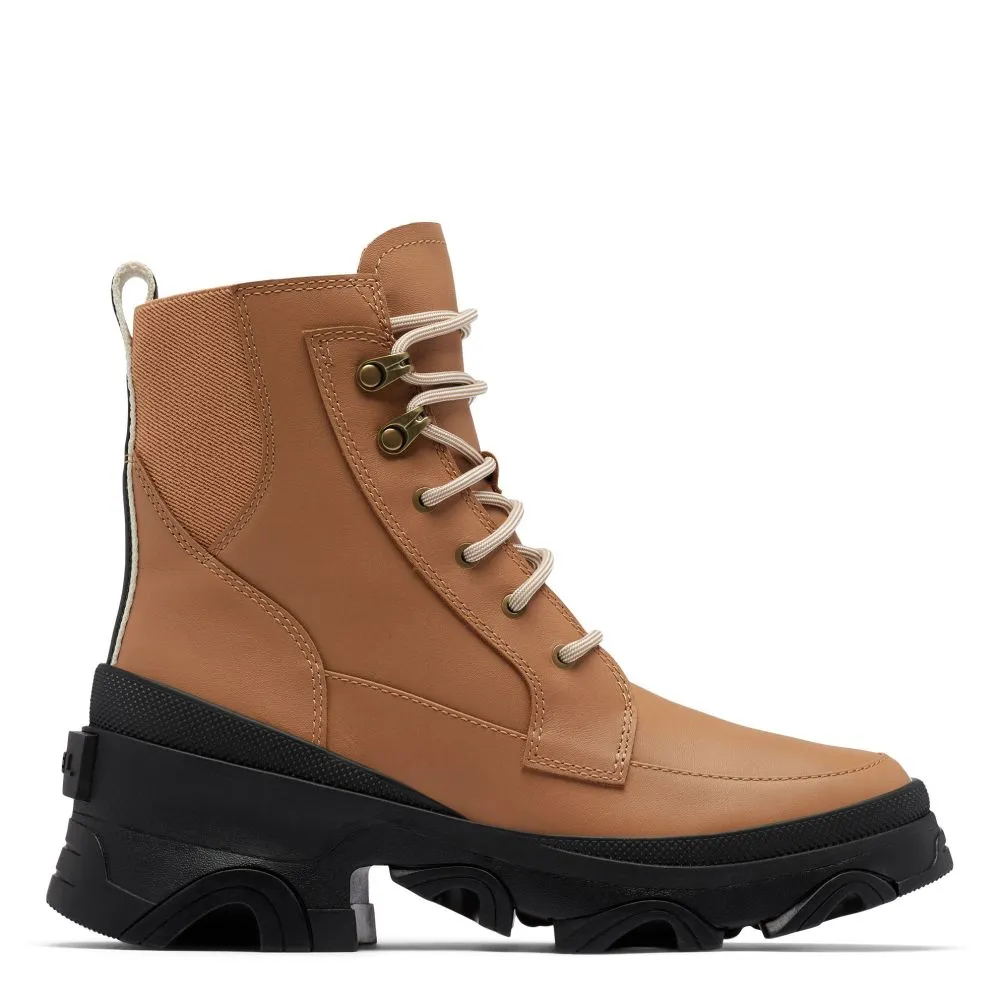 Sorel Women's Brex Boot Lace in Tawny Buff/Natural Comfort Pro Inner Glow Compact Frame