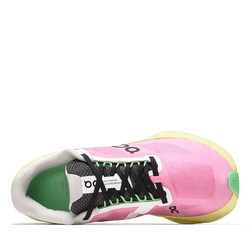 Mud - Resistant Women's On Cloudsurfer Next - Pink/Limelight