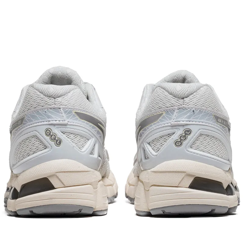 Neutral Style Back Tab Asics Gel-Kayano 20 - White/Pure Silver