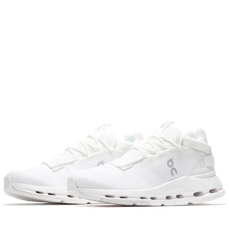 Tempo run On Cloudnova 2 - All White