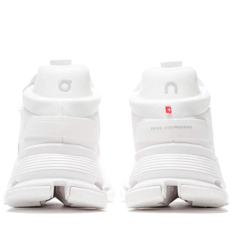 arctic - themed running option Trail Adventure On Cloudnova 2 - All White