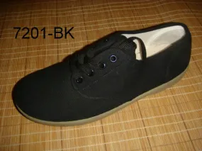 Cornelius -- Black Canvas Oxford -- Black Breathable Work Commute Slip Resistant Adventure Seeker