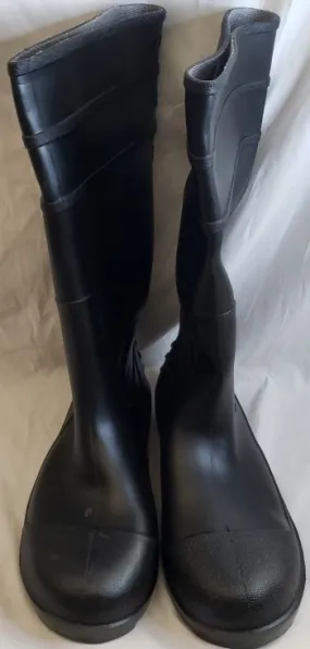 Thermal Core Mountain Hike Support Foot Morris II -- Men's Rubber Rain Boot -- Black