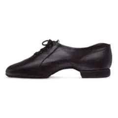 warm glow Avi -- Split-Sole Mesh Jazz Shoe Oxford -- Black