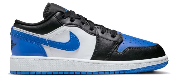 Jordan 1 Low SE Alternate Royal Toe (GS) Hero Mode Smart Fit