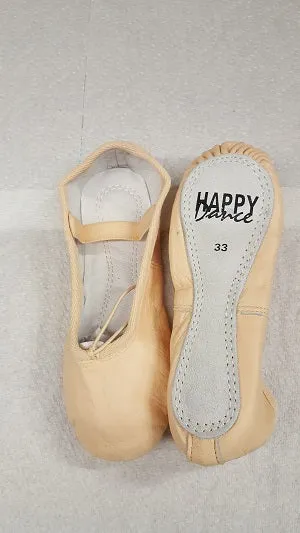 Park Step Juliana -- Leather Full Sole Ballet -- Salmon Pink