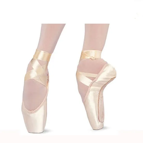 Serenade -- Pointe Shoe -- Pink Satin Stride Bold