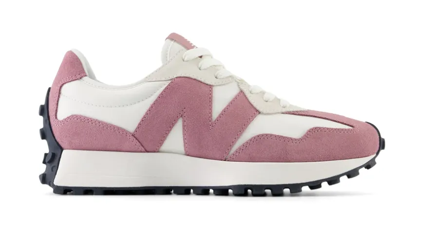 New Balance 327 V1 Lite White Pink Vintage Love