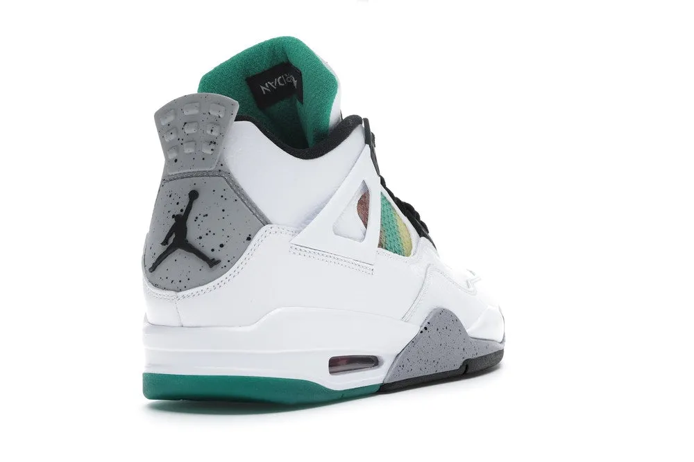 Jordan 4 Retro Lucid Green Rasta (W) Office Cool Energy Rise