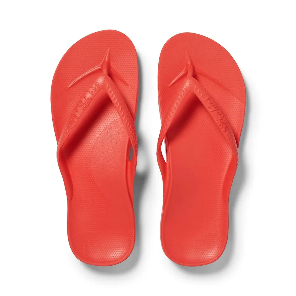 Everyday ARCHIES ARCH SUPPORT THONGS - CORAL