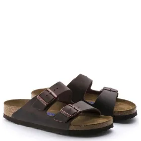 Stylish Yet Practical Birkenstock Arizona Softbed Oiled Leather in Habana Flower Pop