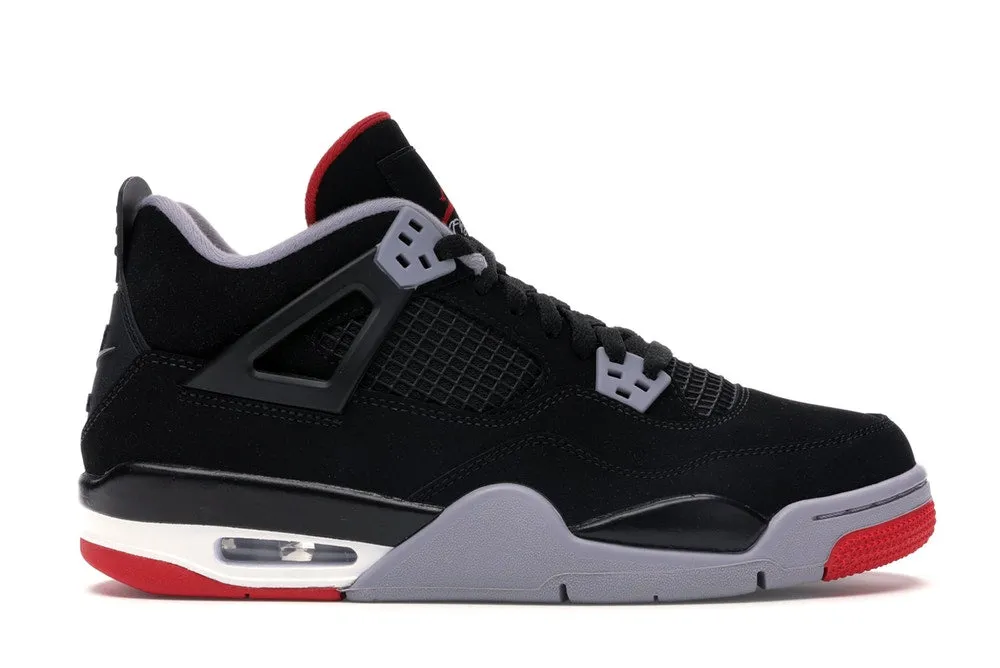 Digital Run Teen Fun Jordan 4 Bred 2019 (YOUTH)