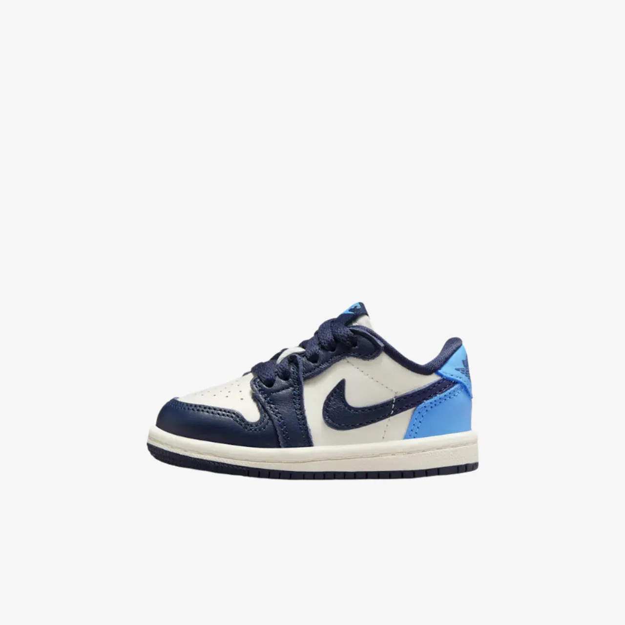 (TD) Air Jordan 1 Low OG 'UNC / Obsidian' (2025) FQ5435-400 Breathable knit