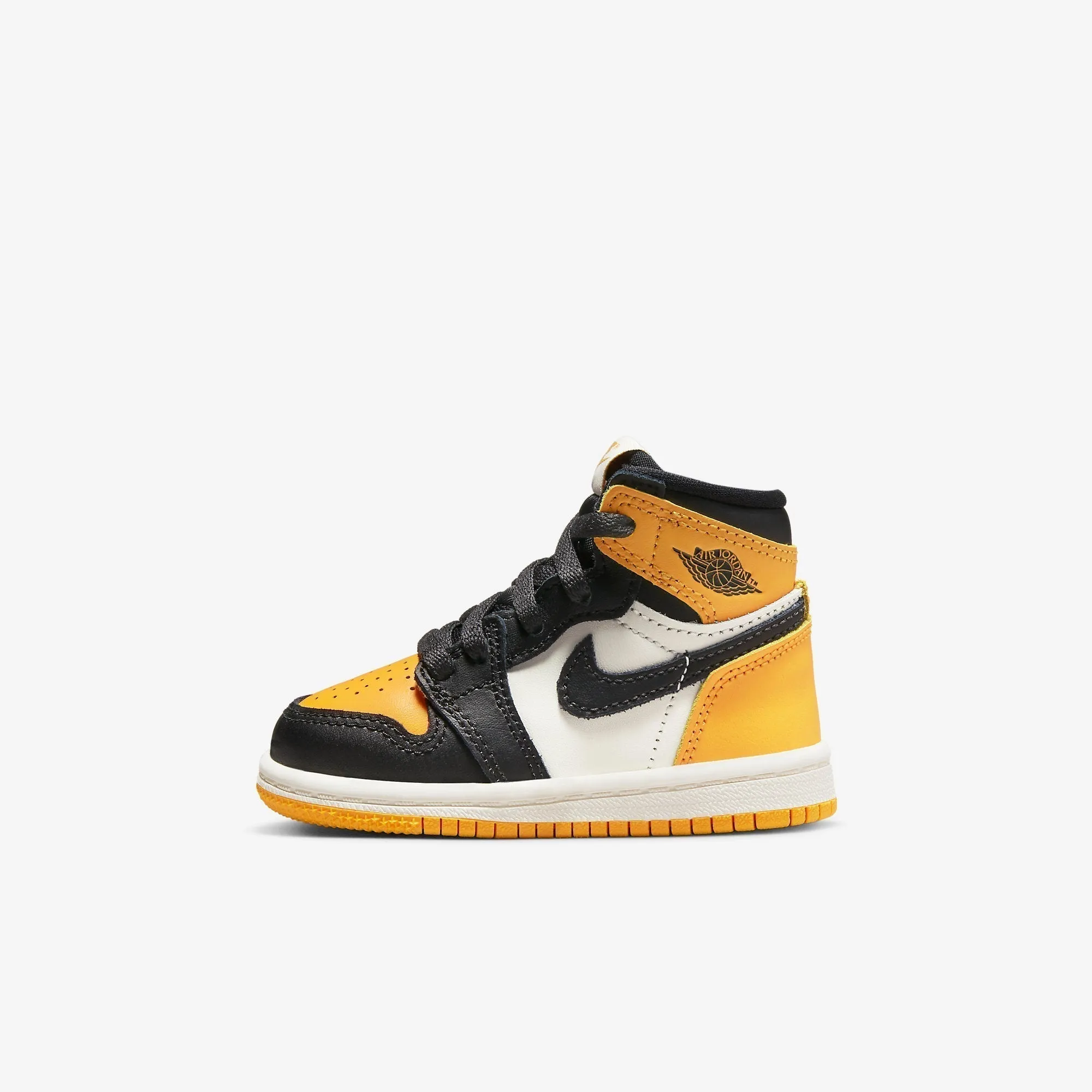 (TD) Air Jordan 1 Retro High OG 'Yellow Toe / Taxi' (2022) AQ2665-711 forest walk Mesh Upper