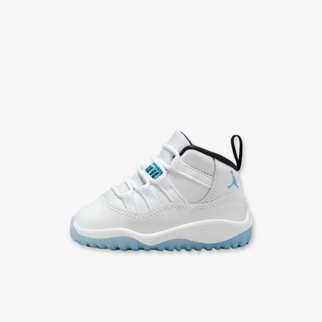 (TD) Air Jordan 11 Retro 'Legend Blue / Columbia' (2024) 378040-104 Shock-absorbent look Strong Cushion
