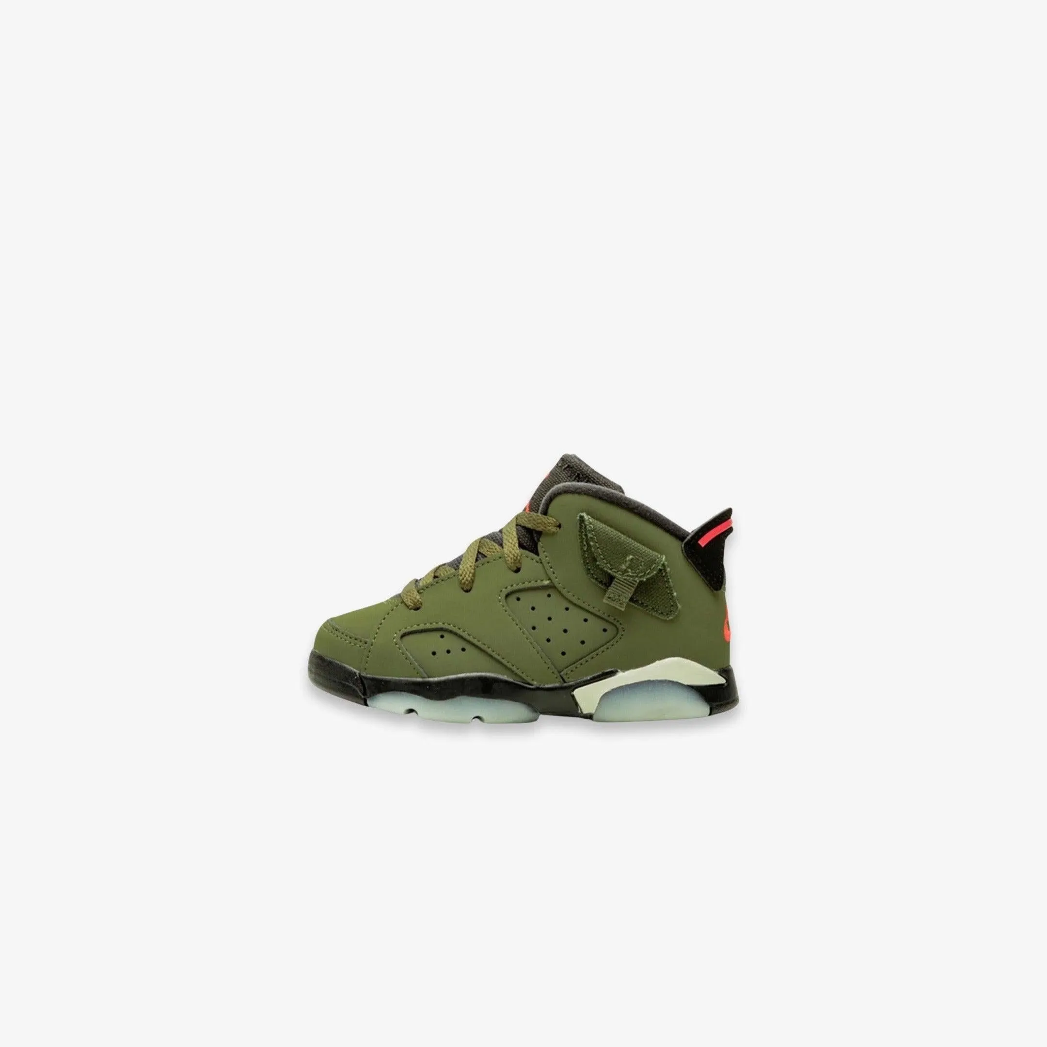 (TD) Air Jordan 6 Retro SP x Travis Scott 'Cactus Jack Medium Olive' (2019) CQ3567-200 Enhanced Fit