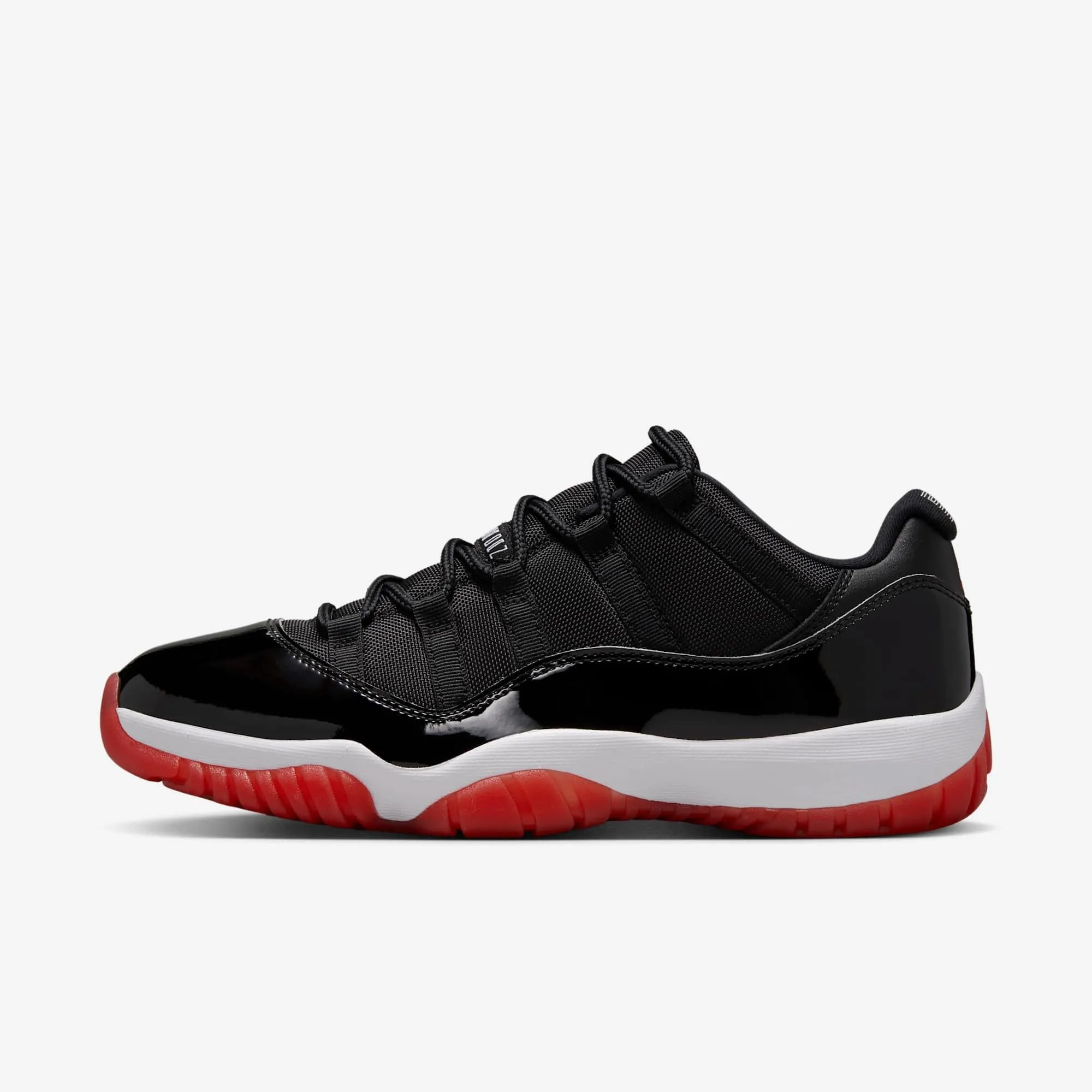 Dynamic Lacing System Light Travel (Men's) Air Jordan 11 Retro Low 'Playoffs / Bred' (2025) FV5104-006