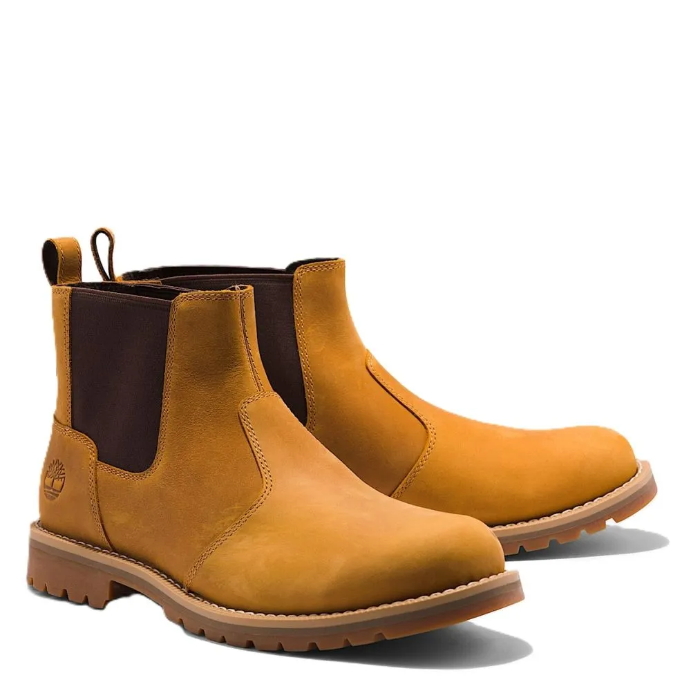 Timberland Men's Redwood Falls Chelsea Boot in Wheat Quick - dry Rugged Style Structured Fit