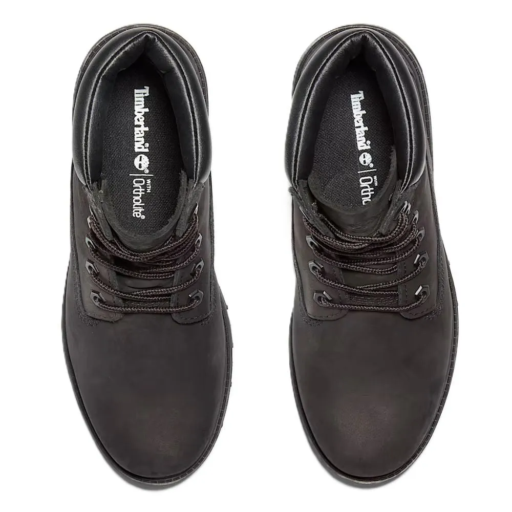 Shock Absorbing Urban Commute Fast Dry Timberland Women's Linden Woods 6-Inch Waterproof Boot in Black