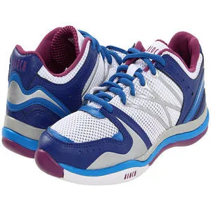 Lina -- Full Sole Dancesneaker -- Navy/White River Cross Gym Quick